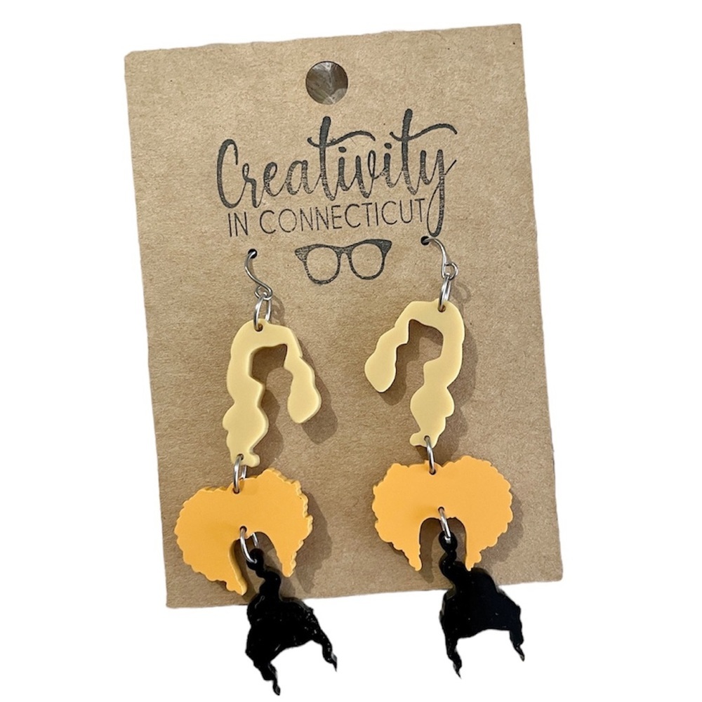 ✨🔮 BNWT - Handmade Halloween Hocus Pocus Earrings 🔮✨